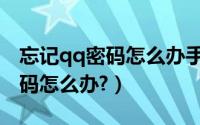 忘记qq密码怎么办手机号也换了（忘记qq密码怎么办?）