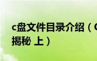 c盘文件目录介绍（C盘根目录常见文件夹大揭秘 上）
