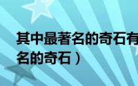 其中最著名的奇石有（中国园林中12个最著名的奇石）