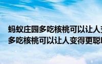 蚂蚁庄园多吃核桃可以让人变得更聪明答案英语（蚂蚁庄园多吃核桃可以让人变得更聪明答案）
