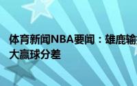 体育新闻NBA要闻：雄鹿输掉G1后在G2大胜34分历史第二大赢球分差