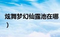 炫舞梦幻仙露池在哪（炫舞梦幻仙露池在哪里）