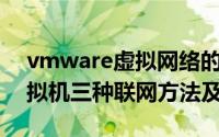 vmware虚拟网络的网络模式（VMware虚拟机三种联网方法及原理）