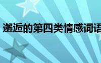 邂逅的第四类情感词语（邂逅的第四类情感）