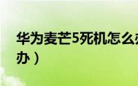 华为麦芒5死机怎么办（华为麦芒5死机怎么办）