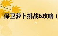 保卫萝卜挑战6攻略（保卫萝卜挑战8攻略）