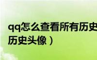 qq怎么查看所有历史访客（QQ怎么查看所有历史头像）