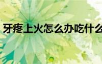 牙疼上火怎么办吃什么药（牙疼上火怎么办）