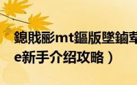 鎴戝彨mt鏂版墜鏀荤暐（《我叫MT》online新手介绍攻略）