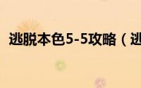 逃脱本色5-5攻略（逃脱本色3-5关怎么过）