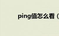 ping值怎么看（Ping值是什么）