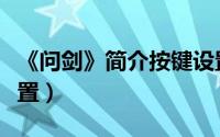 《问剑》简介按键设置（《问剑》简介按键设置）