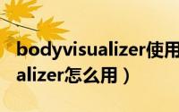 bodyvisualizer使用说明书图解（bodyvisualizer怎么用）