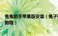 兔兔助手苹果版安装（兔子助手(苹果手机助手)官方版安装教程）