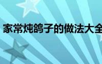 家常炖鸽子的做法大全（家常炖鸽子的做法）