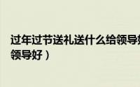 过年过节送礼送什么给领导好一点（过年过节送礼送什么给领导好）