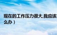 现在的工作压力很大,我应该怎么办（工作压力太大了应该怎么办）