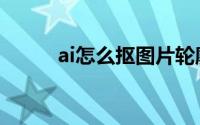 ai怎么抠图片轮廓（ai怎么抠图）