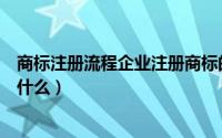 商标注册流程企业注册商标的流程（个人商标注册的流程是什么）