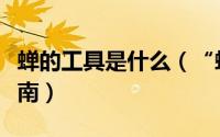 蝉的工具是什么（“蝉大师”工具完整使用指南）