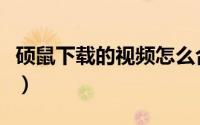 硕鼠下载的视频怎么合并（硕鼠怎么合并视频）