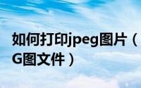 如何打印jpeg图片（电脑中如何虚拟打印JPEG图文件）