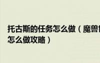 托古斯的任务怎么做（魔兽世界怎么去阿古斯命运之手任务怎么做攻略）