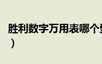 胜利数字万用表哪个型号好（胜利数字万用表）