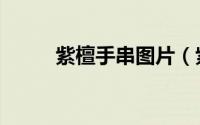紫檀手串图片（紫檀手串的玩法）
