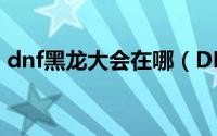 dnf黑龙大会在哪（DNF黑龙大会挑战功略）