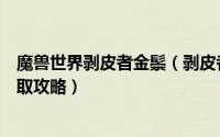 魔兽世界剥皮者金鬃（剥皮者金鬃在哪剥皮者金鬃追随者获取攻略）