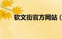 软文街官方网站（软文街发布流程）