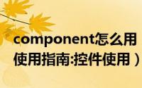 component怎么用（ComponentOne安装使用指南:控件使用）