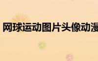 网球运动图片头像动漫（网球运动图片设计）