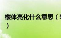 楼体亮化什么意思（想要楼体亮化应该怎么做）