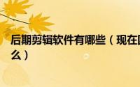 后期剪辑软件有哪些（现在国内影视后期用的剪辑软件是什么）