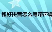 和好拼音怎么写带声调（和好拼音怎么拼写）
