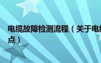 电缆故障检测流程（关于电缆故障检测的基本步骤你知道几点）