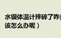 水银体温计摔碎了咋办（摔碎水银体温计后应该怎么办呢）