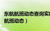 东航航班动态查询实时跟踪（如何查询东航的航班动态）
