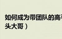 如何成为带团队的高手读书心得（如何成为带头大哥）