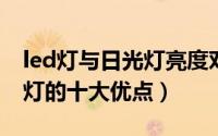 led灯与日光灯亮度对比（教你认识LED日光灯的十大优点）
