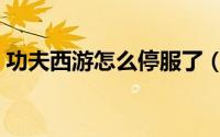 功夫西游怎么停服了（功夫西游怎么停服了）
