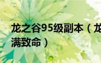 龙之谷95级副本（龙之谷月之领主95级怎么满致命）