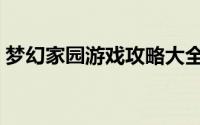 梦幻家园游戏攻略大全（梦幻家园游戏攻略）