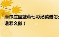 摩尔庄园蓝莓七彩汤菜谱怎么获得（摩尔庄园蓝莓七彩汤菜谱怎么做）