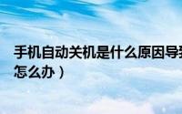 手机自动关机是什么原因导致的（手机自动关机是什么原因怎么办）