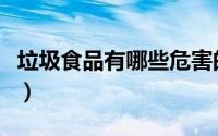 垃圾食品有哪些危害的事例（垃圾食品有哪些）