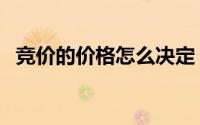 竞价的价格怎么决定（竞价产品如何选择）