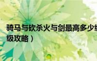 骑马与砍杀火与剑最高多少级（骑马与砍杀火与剑v1.143顶级攻略）